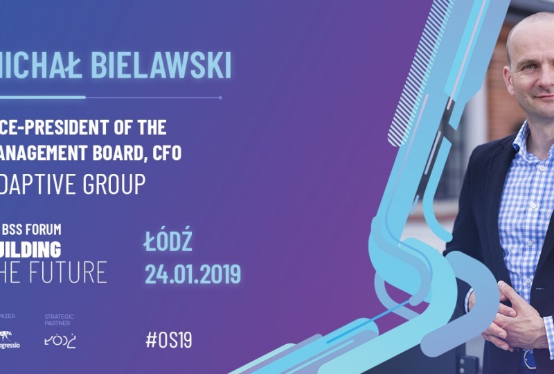 Michał Bielawski ekspertem podczas 3. edycji BSS Forum: Building The Future!