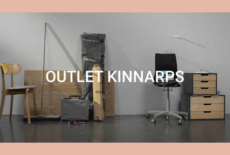 Outlet mebli Kinnarps po raz pierwszy w wersji online
