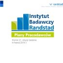 Plany pracodawców - wyniki 21 edycji badania Instytutu Badawczego Randstad i TNS Polska.