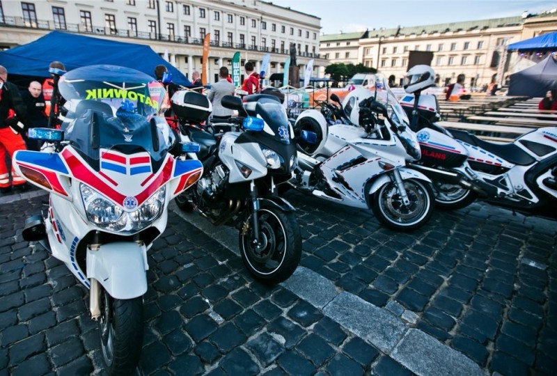 Poland Business Run w Warszawie z motocyklową ochroną