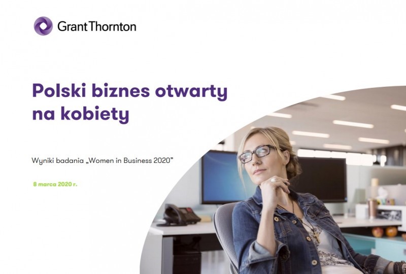 Polski biznes otwarty na kobiety - wyniki badania „Women in Business 2020”