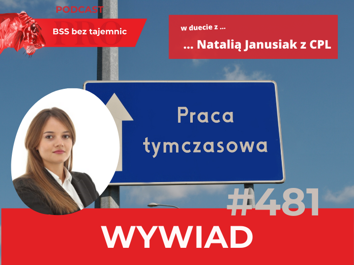 Praca tymczasowa na stanowiskach specjalistycznych - wywiad z Natalią Janusiak