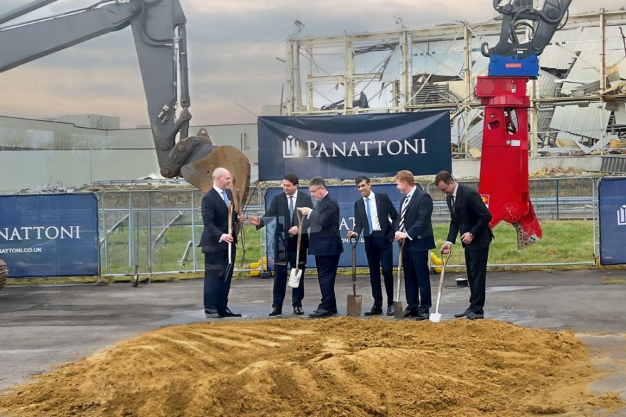 Premier Wielkiej Brytanii i Panattoni otwierają budowę największego obiektu komercyjnego w Południowej Anglii