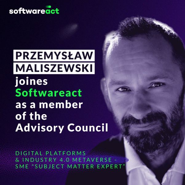 Przemysław Maliszewski w Radzie Doradczej Softwareact