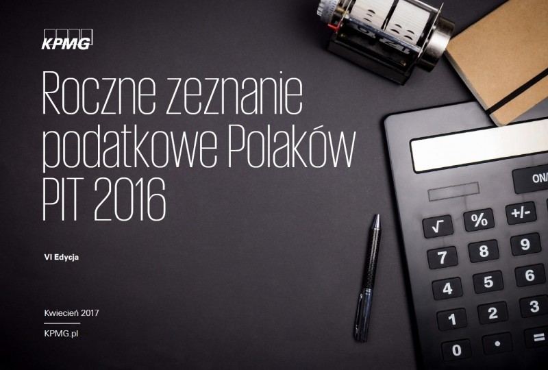 Roczne zeznanie podatkowe Polaków PIT 2016