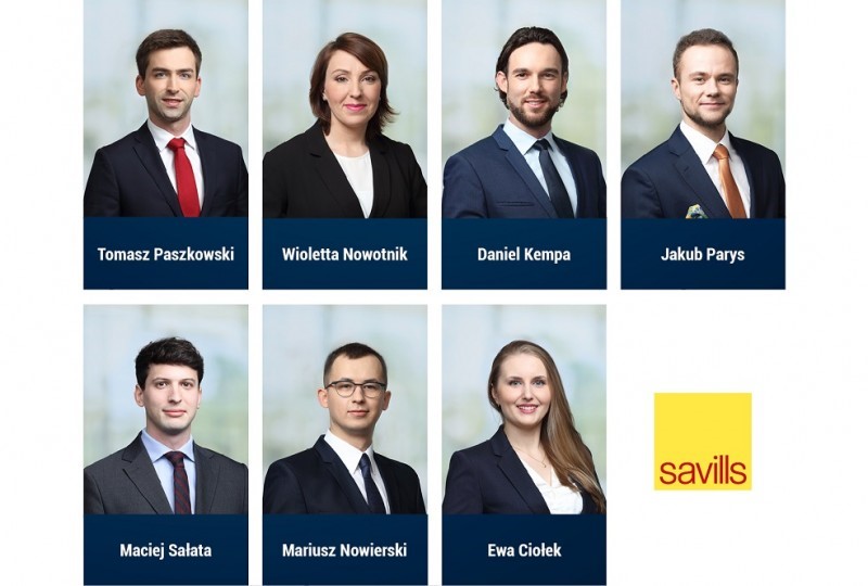 Savills ogłosił najnowsze awanse pracowników swojego oddziału w Polsce