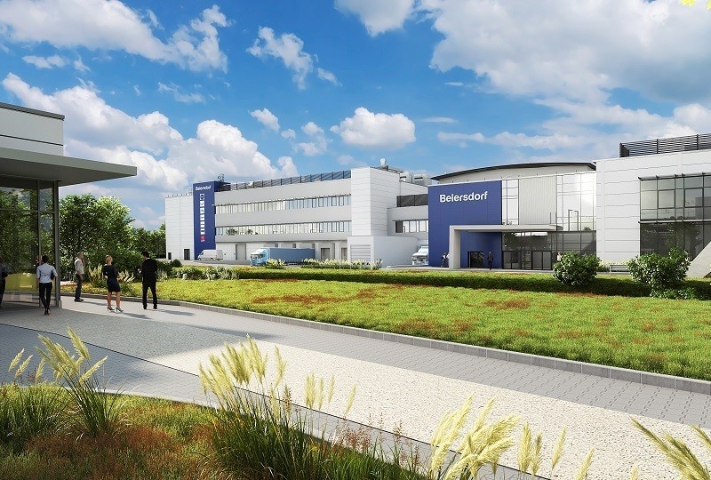 Skanska rozbudowuje poznańską fabrykę Beiersdorf