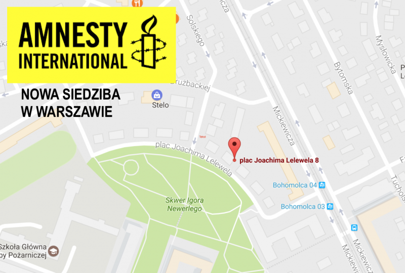 Tétris sfinansował jedną trzecią wartości nowego biura Amnesty International 