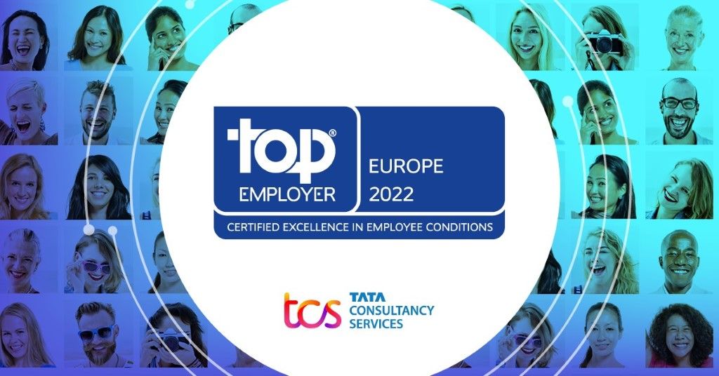 TCS uzyskała tytuł Top Employer 2022 Europe