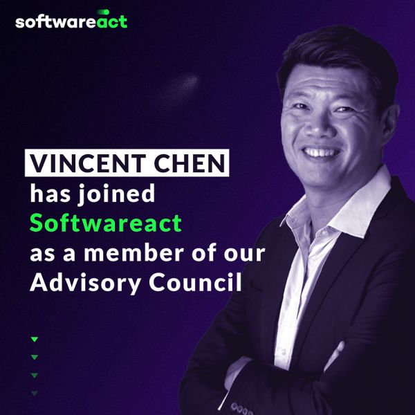 Vincent Chen nowym członkiem Rady Doradczej softwareact
