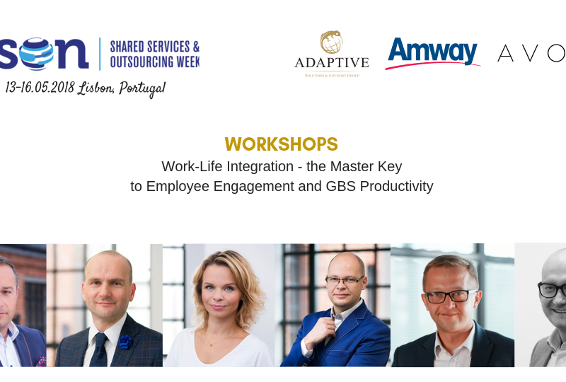Warsztaty z Adaptive Group podczas Shared Services & Outsourcing Week Lisbon 2019