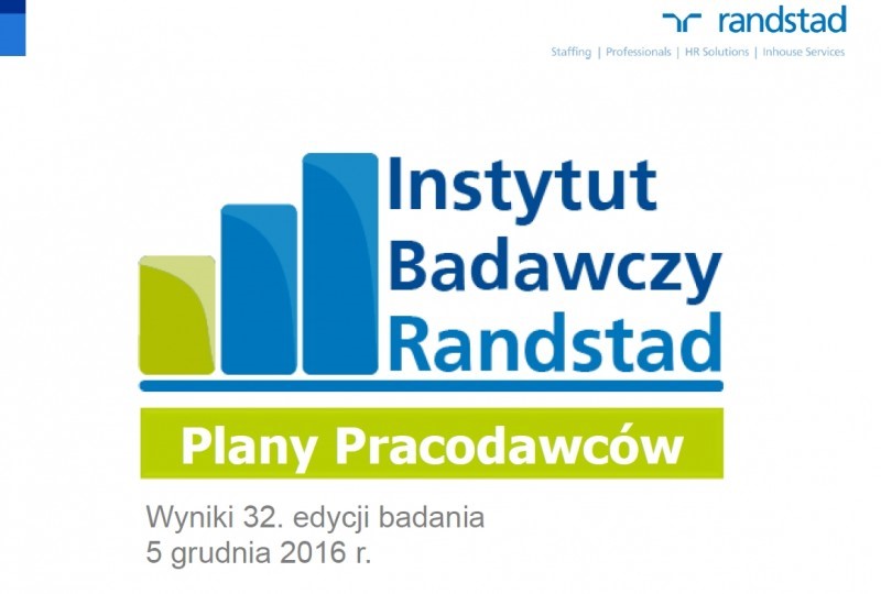 Wyniki 32. edycji sondażu „Plany Pracodawców” Instytutu Badawczego Randstad