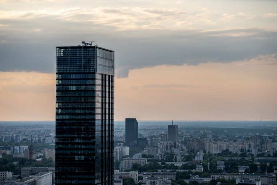 Wzrost wskaźnika obłożenia biur w Warszawie systematycznie wzrasta osiągając 55 proc.