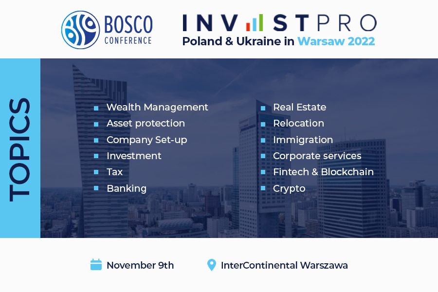 InvestPro Poland & Ukraine in Warsaw 2022
