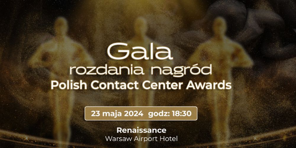 Gala rozdania nagród Polish Contact Center Awards