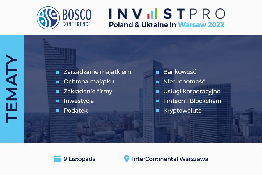 InvestPro Poland & Ukraine in Warsaw 2022